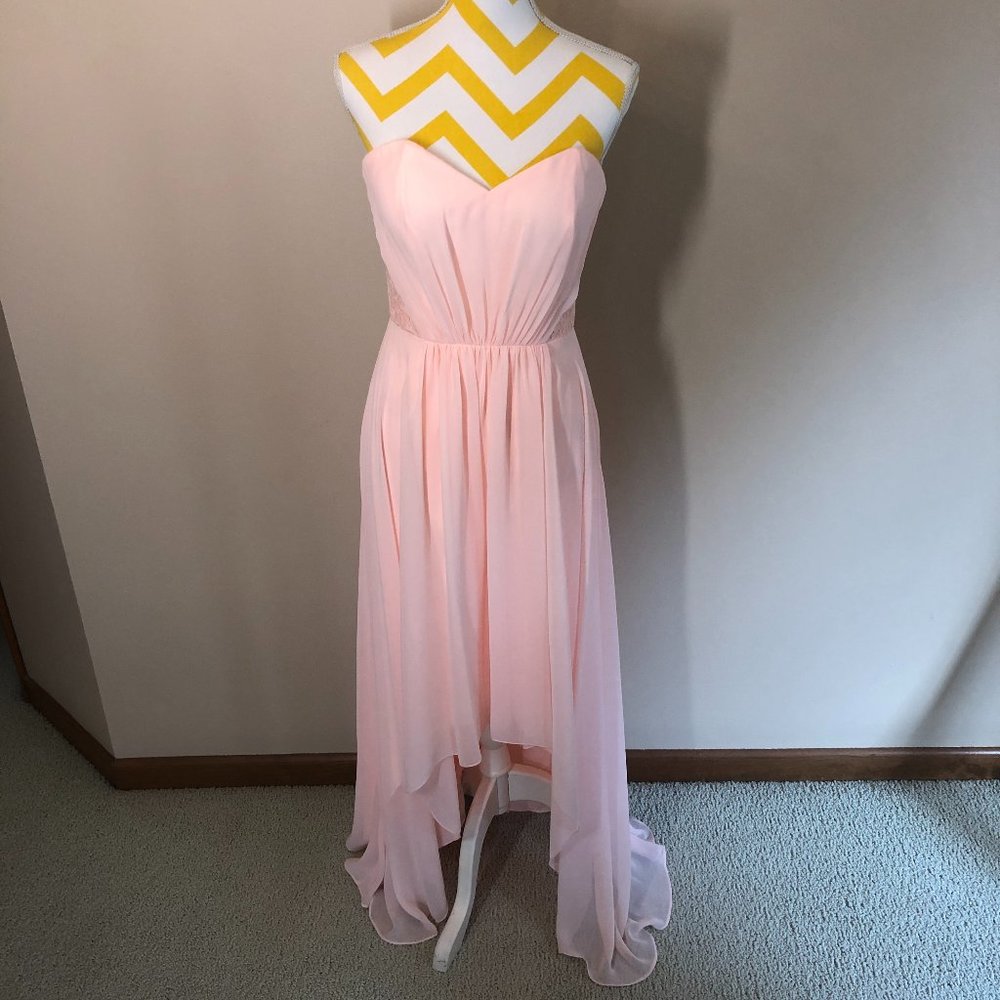 Jasmine Pink Gown Wedding Guest Dress size 8